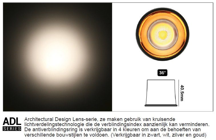 Fantasia HYBRIZ gen 2 Architect Design lente argento