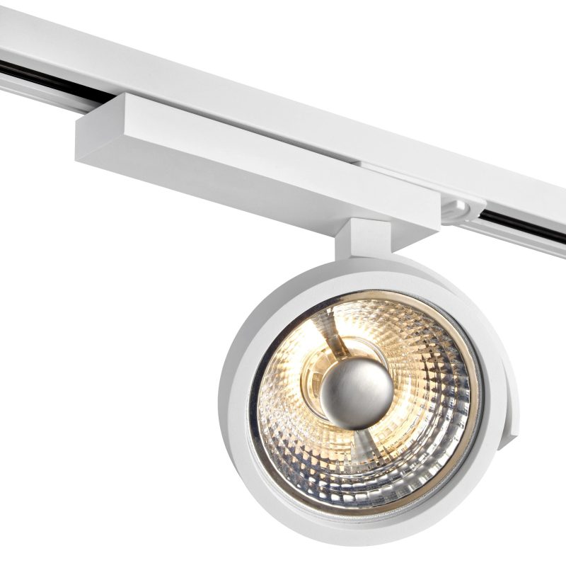 Fantasia Pulse AR111 trackspot wit, ingebouwde driver, excl. lamp