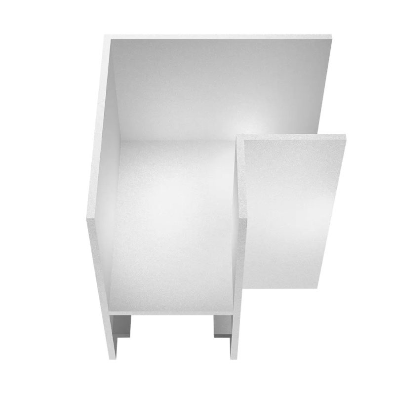 Fantasia Infinitus L-connector white, corner piece for modular track system