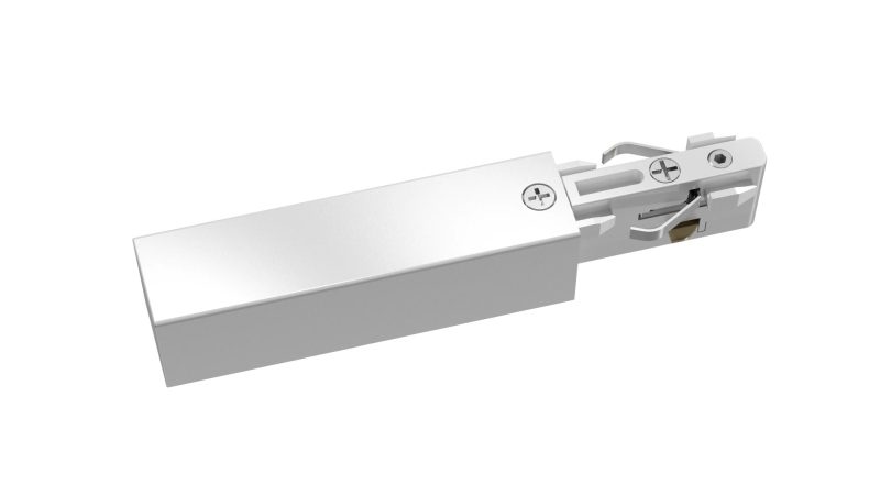 Fantasia Micro Line voeding railverlichting, dimbaar, wit aluminium