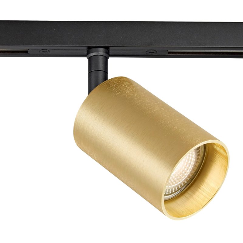 Fantasia Taboo spot micro line noir-doré GU10 orientable dimmable