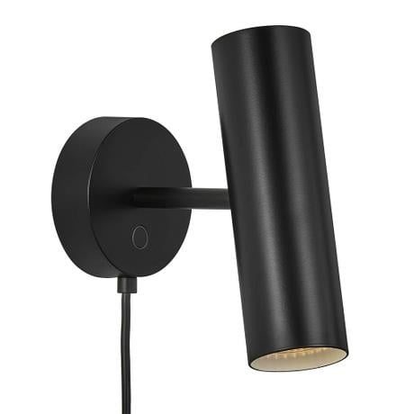Nordlux MIB 6 wandlamp grijs, richtbaar, GU10 fitting, metaal