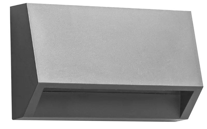 Fantasia KITO aplique de pared LED gris 1,6W 180lm IP65 exterior