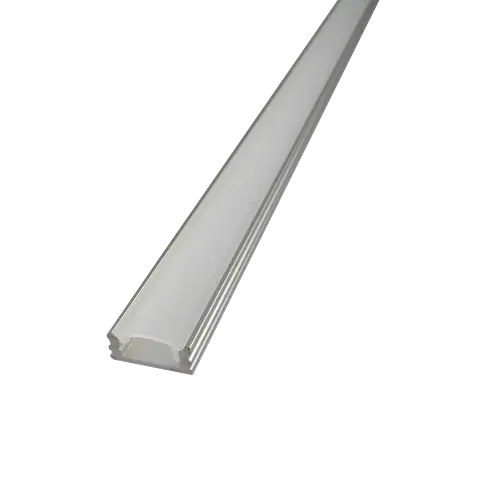 Fantasia XINIX profil encastré avec cache 17x7x1000mm aluminium gris