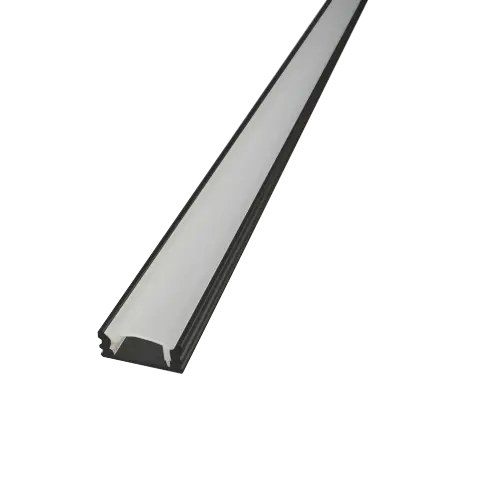 Fantasia XINIX profilo a incasso con cover 17x7x1000mm alluminio nero