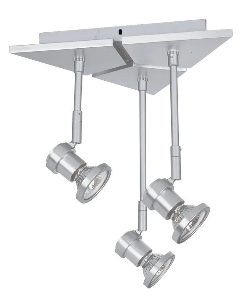Fantasia X-BASE+NUBIS PLAF 3XGU10 5W LED AN.ALU