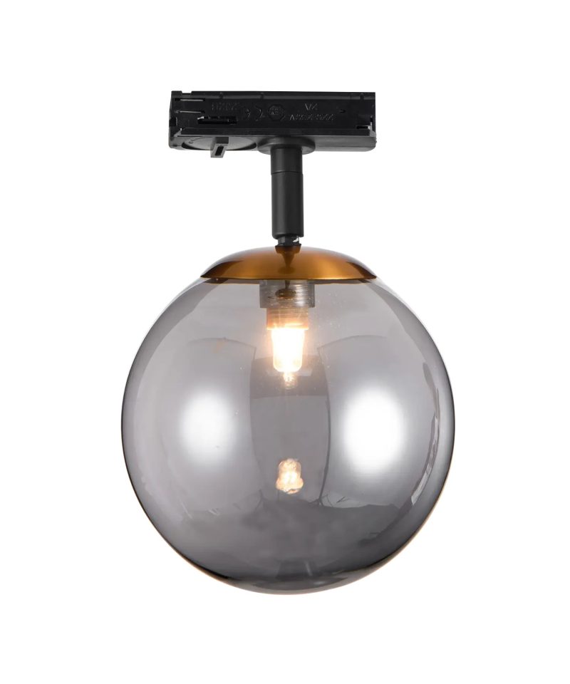 Fantasia Tsuru spot for single-phase track, G9 2.5W matte black/bronze