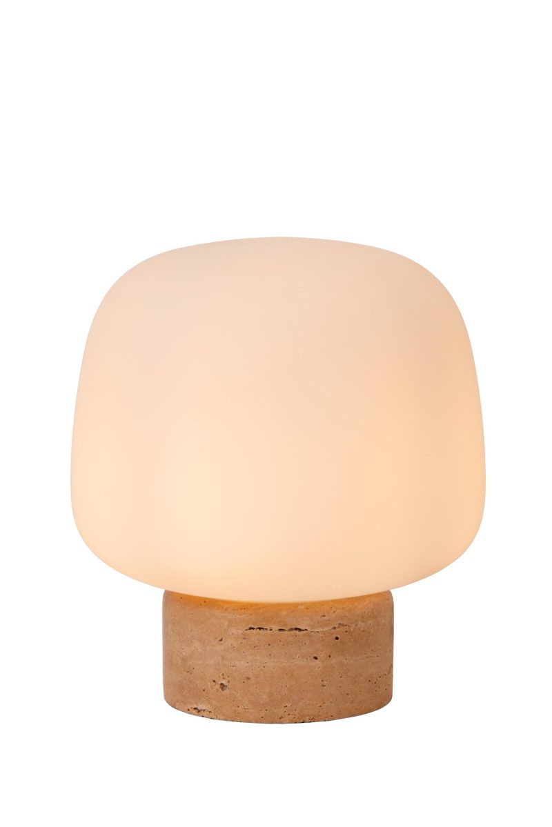 LUCIDE ANSTON - Table Lamp - 1xE14 - Opal