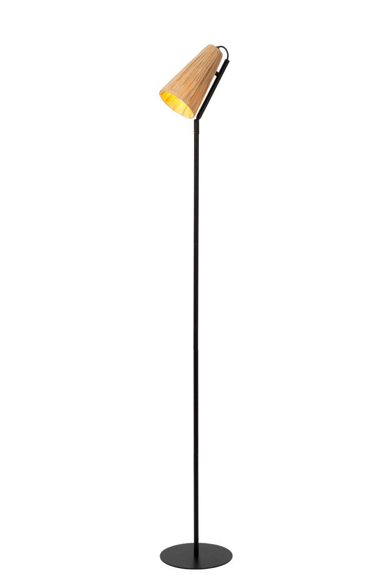 LUCIDE BENSEN - Vloerlamp - 1xE14 - Naturel
