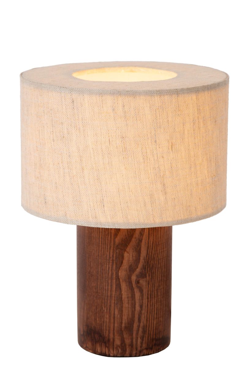 LUCIDE TACHINA - Table Lamp - 1xE14 - Natural