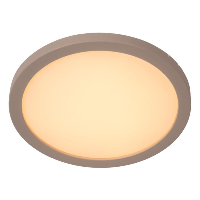 LUCIDE RINUS - Bathroom Ceiling Light - Ø 19 cm - LED - CCT