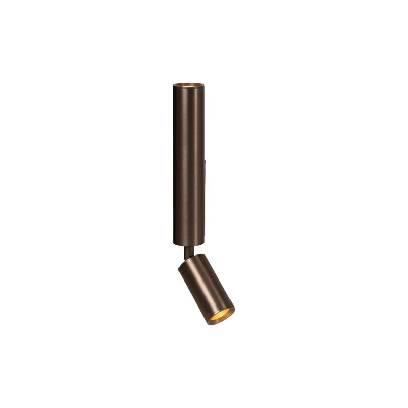 LUCIDE OTIMO - Wandspot / Wandlamp - 2xGU10 (MR16) - Koffie - Essential