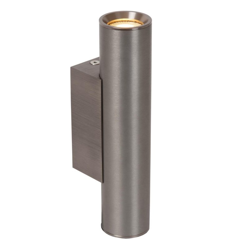 LUCIDE DUPLA - Applique / Lampada da Parete - 2xGU10 (MR11) - Ferro Grigio