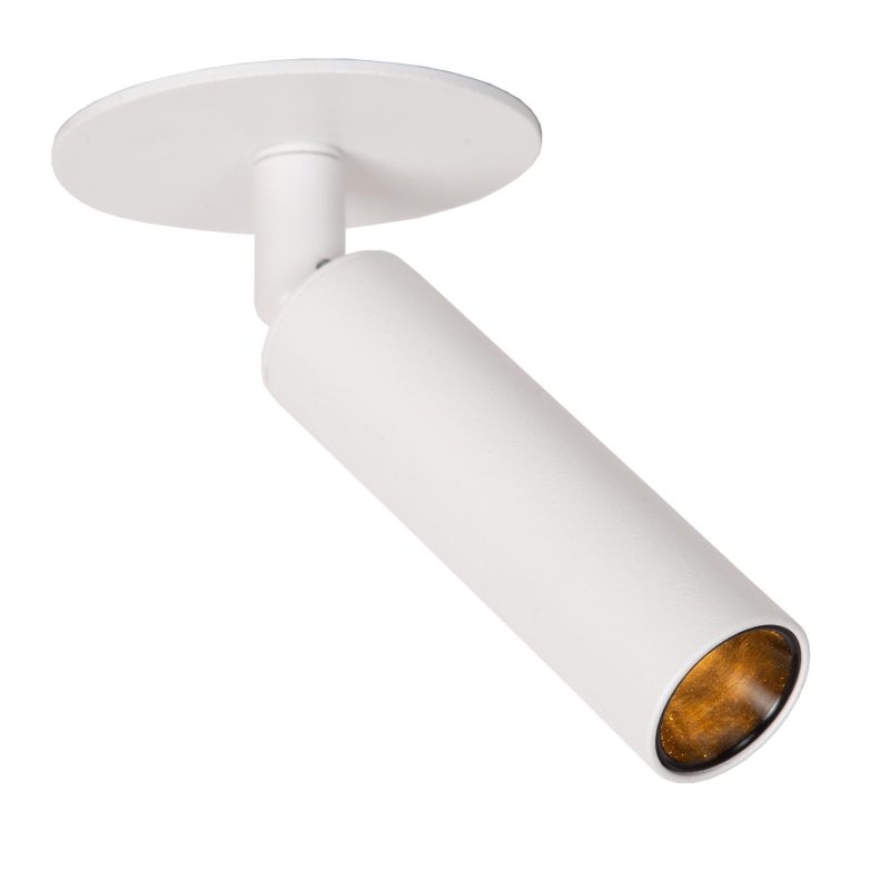 LUCIDE KEONI - Faretto da Soffitto - Ø 8 cm - LED - 1xG9 - Bianco - Essential
