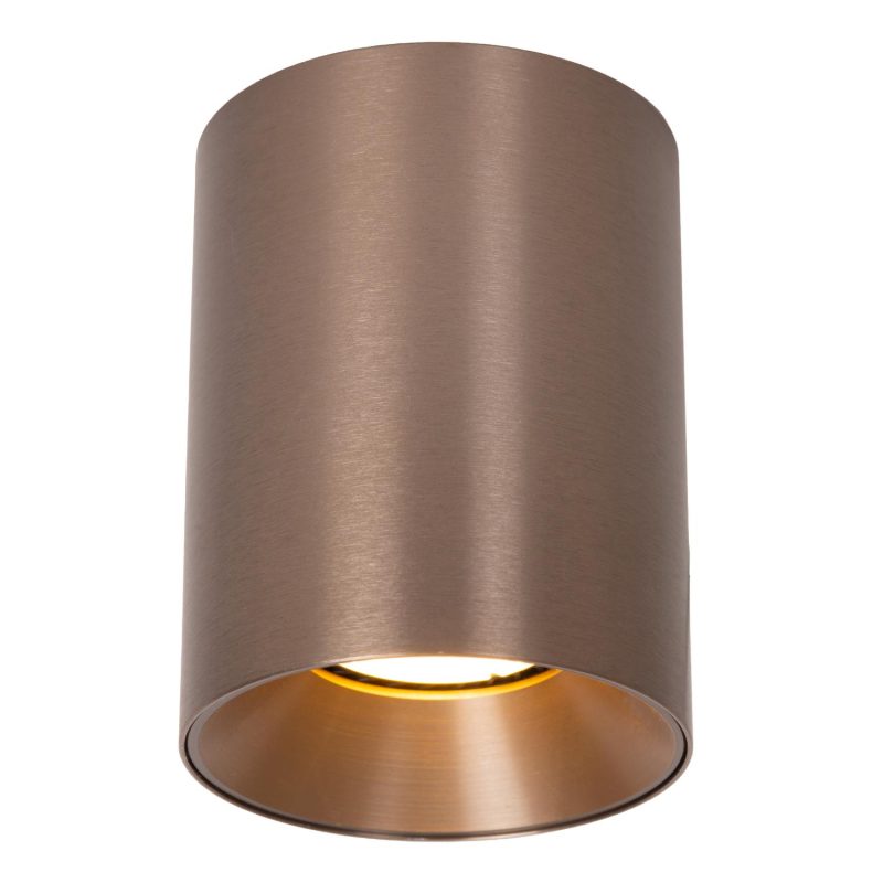LUCIDE GERTI - Deckenstrahler - Ø 8 cm - 1xGU10 (MR16) - Kaffee - Essential
