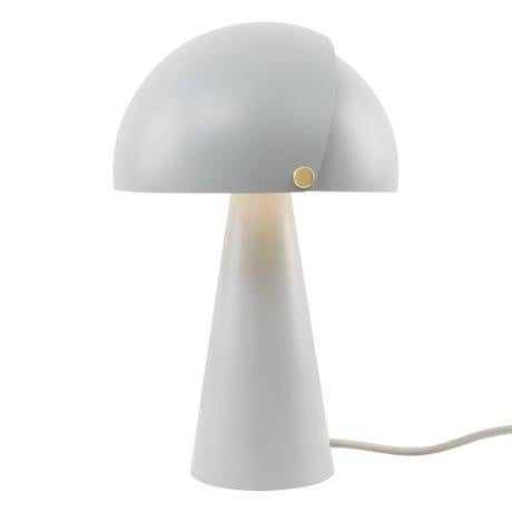 Nordlux Tischlampe grau-messing Metall E27 max. 25W, skandinavisch