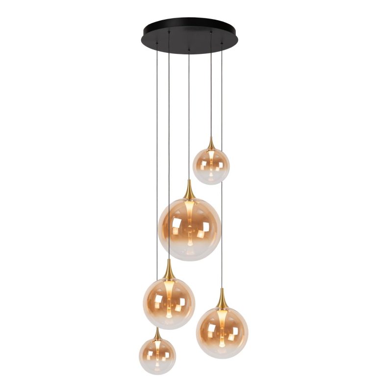 LUCIDE GISELA - Hanglamp - Ø 57 cm - LED Dimb.