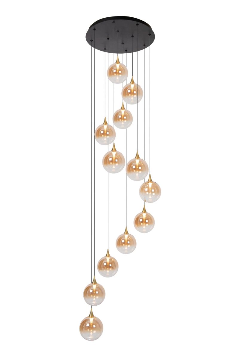 LUCIDE GISELA - Hanglamp - Ø 61 cm - LED Dimb.