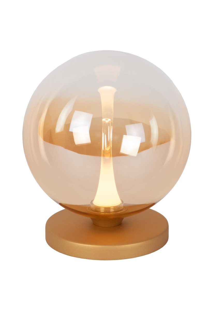 LUCIDE GISELA - Lampe de Table - Ø 16 cm - LED Dimmable