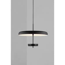 Nordlux Pendelleuchte schlankes rundes Design schwarz G9 Ø45 cm