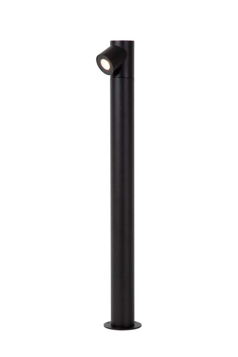 LUCIDE IBAMBA - Sokkellamp - LED - 1x6W 3000K - IP65 - Schwarz