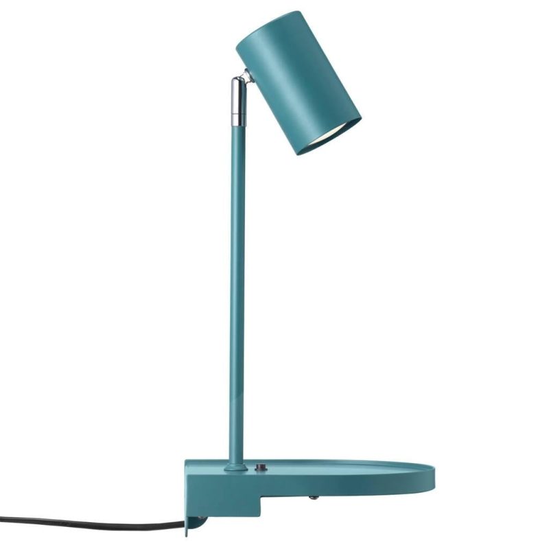 Nordlux Applique murale orientable GU10 vert menthe, IP20, câble 150 cm