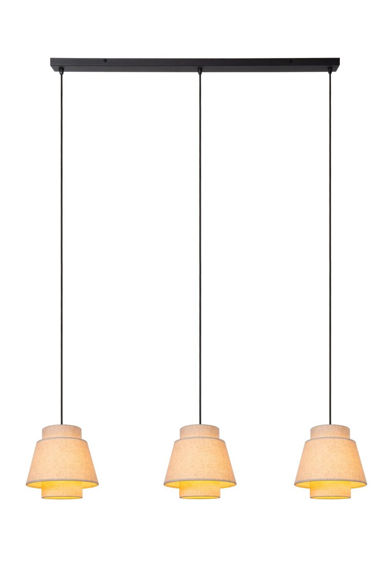 LUCIDE TRIBUTE - Pendelleuchte - 3xE27 - Beige