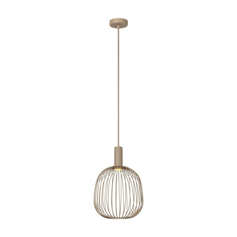 LUCIDE ESTEREL - Lampada a Sospensione - Ø 25 cm - 1xGU10 (MR11) - Taupe - Essential