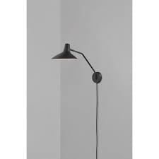 Nordlux Industrielle Wandleuchte schwarz mit E14-Fassung