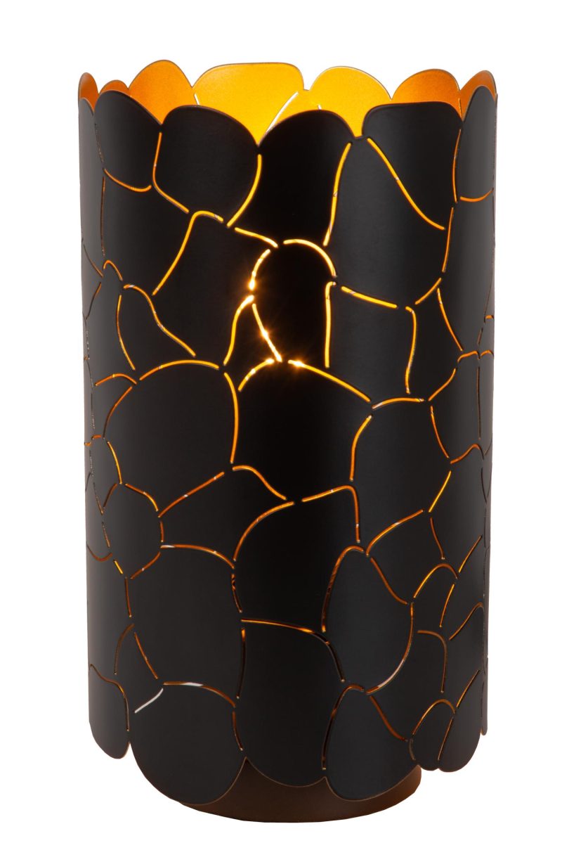 LUCIDE ALMELO - Table Lamp - Ø 15 cm - 1xE27 - Black