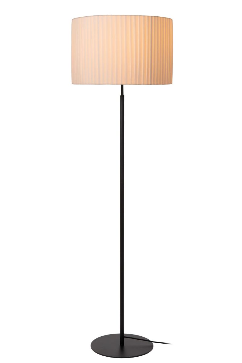 LUCIDE FOLD - Stehlampe - Ø 45 cm - 1xE27 - Weiß