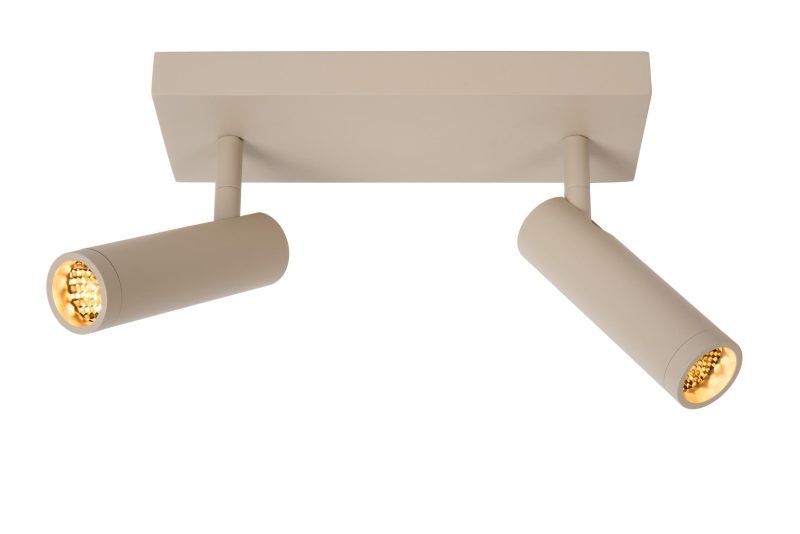 LUCIDE GRADO - Deckenstrahler - 2xGU10 (MR11) - Taupe