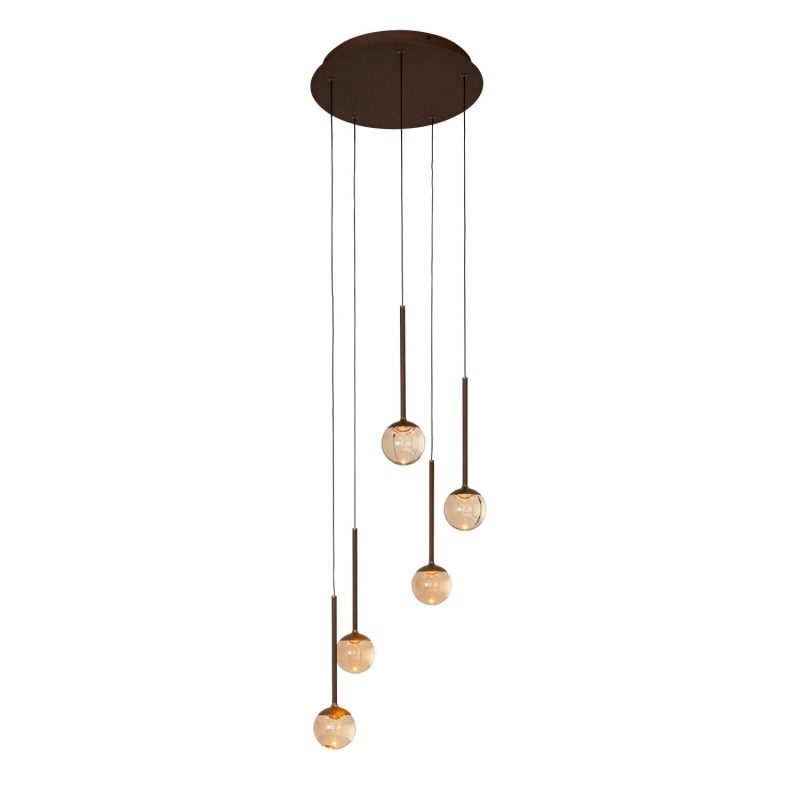 LUCIDE CALINA - Hanglamp - Ø 41,9 cm - LED Dimb.