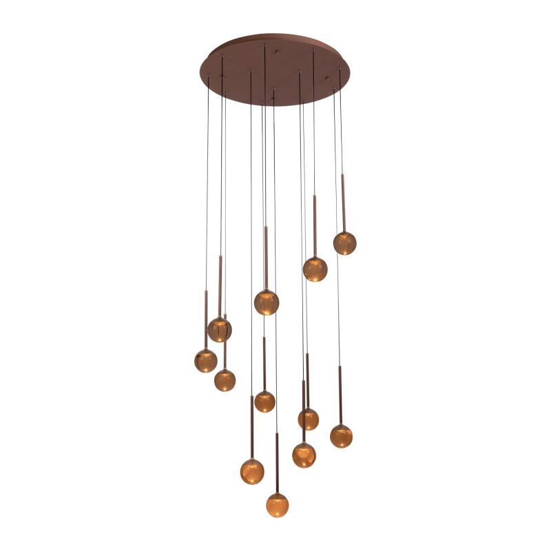 LUCIDE CALINA - Hanglamp - Ø 69,9 cm - LED Dimb.