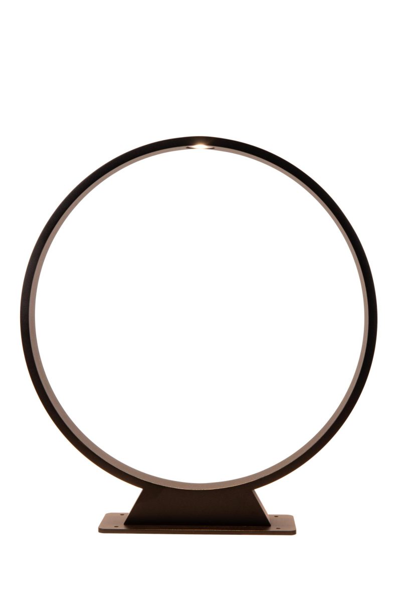 LUCIDE JEREL - Lampada da esterno - Ø 40 cm - LED - 1x5W 3000K - IP54 - Nera