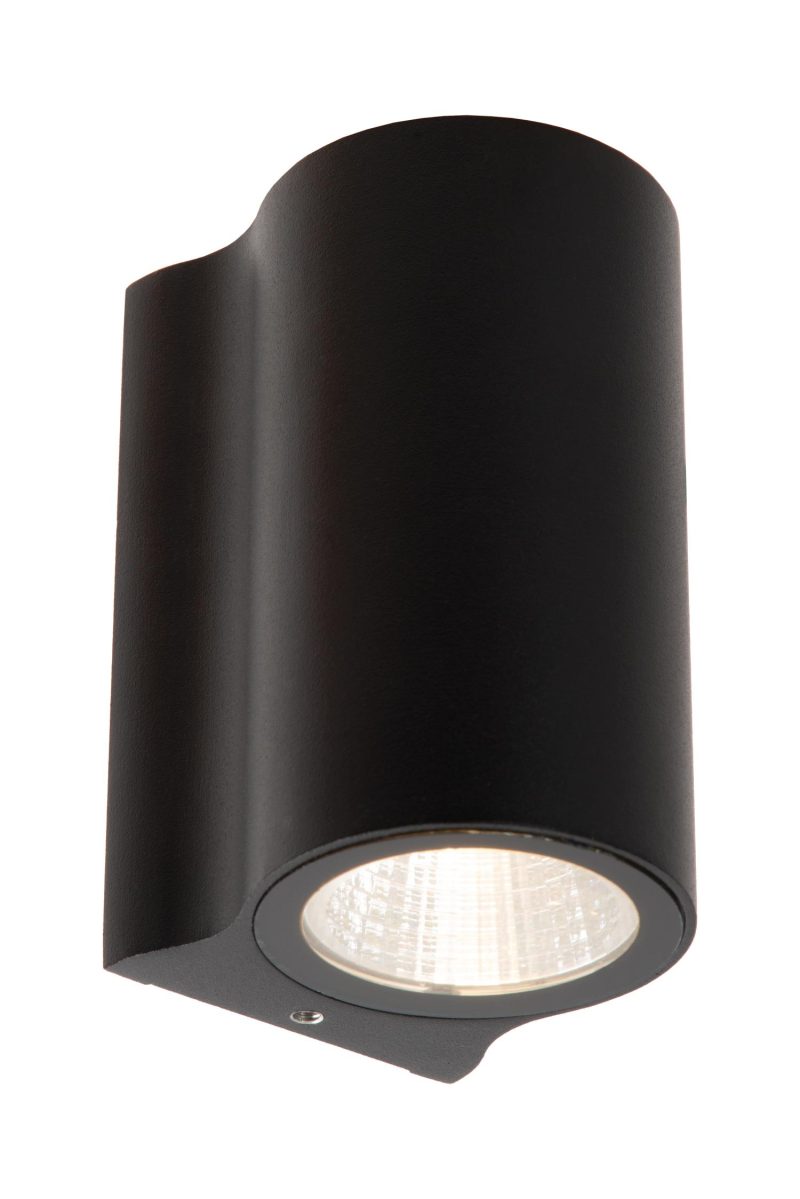 LUCIDE AKRA - Applique Intérieure/Extérieure - LED - 1x6W 2700K - Noir