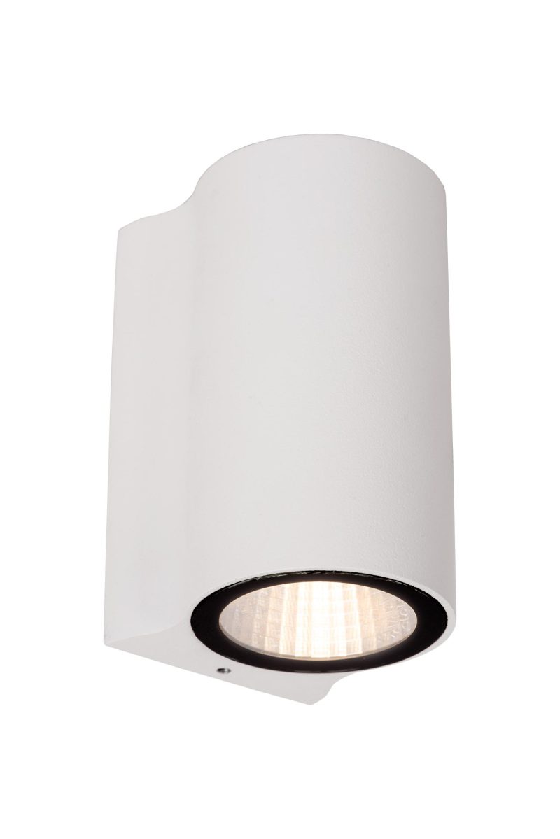 LUCIDE AKRA - Applique Interno/Esterno - LED - 1x6W 2700K - Bianco