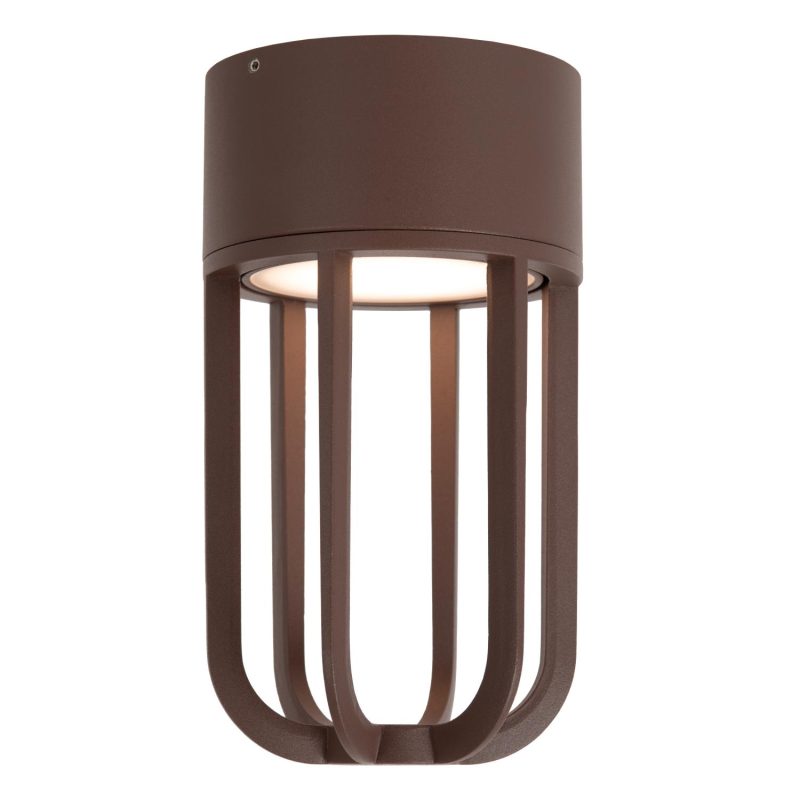 LUCIDE WELLS - Lampada da Soffitto Interno/Esterno - Ø 10 cm