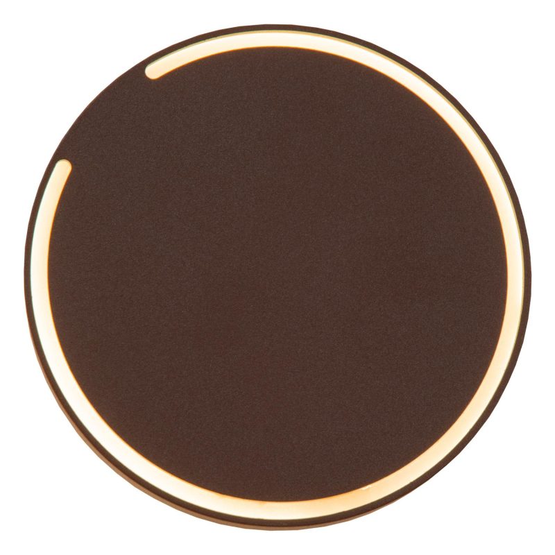 LUCIDE FINISTER - Lámpara de Pared Interior/Exterior - Ø 13 cm