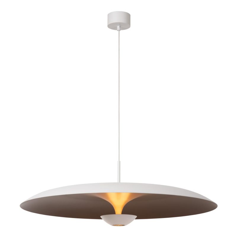 LUCIDE KENNETH - Lámpara Colgante - Ø 80 cm - LED Regulable