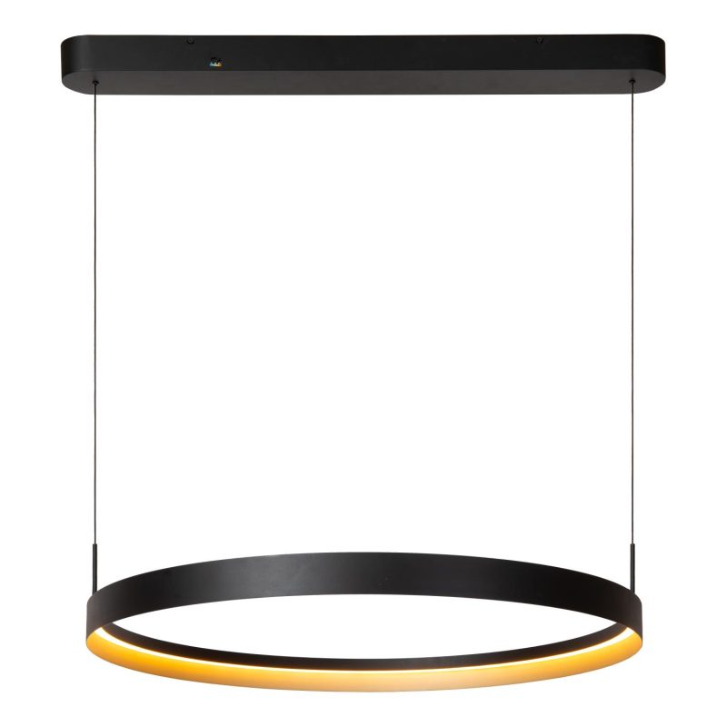 LUCIDE RADIANT - Pendelleuchte - LED Dimmbar - CCT - 1x60W 2200K/3000K - Schwarz - Vibes