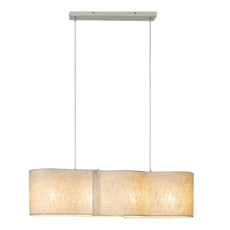 LUCIDE CHANTAL - Pendelleuchte - 4xE27 - Beige - Essential
