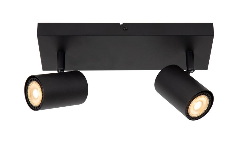 LUCIDE AMIGO - Ceiling Spot - 2xGU10 (MR16) - Black