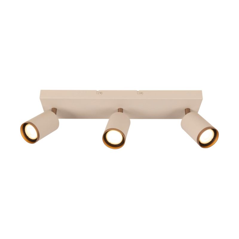 LUCIDE REGINA - Faretto da Soffitto - 3xGU10 (MR16) - Taupe - Essenziale