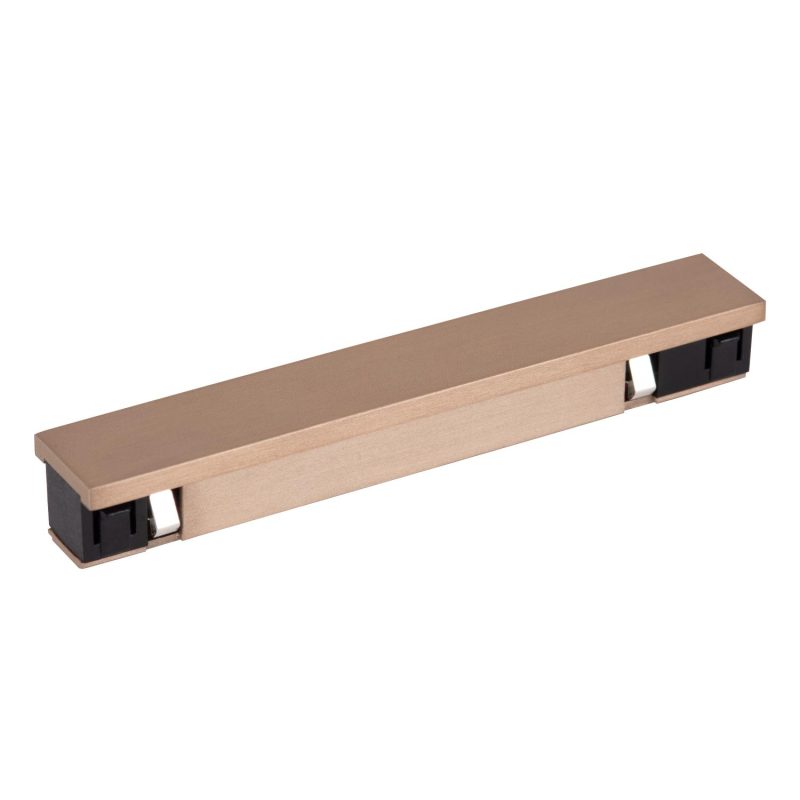 LUCIDE Premium LINIAL Right - Connector - 1-Phase Track System / Rail Lighting - Smart - 48V Track - Champagne