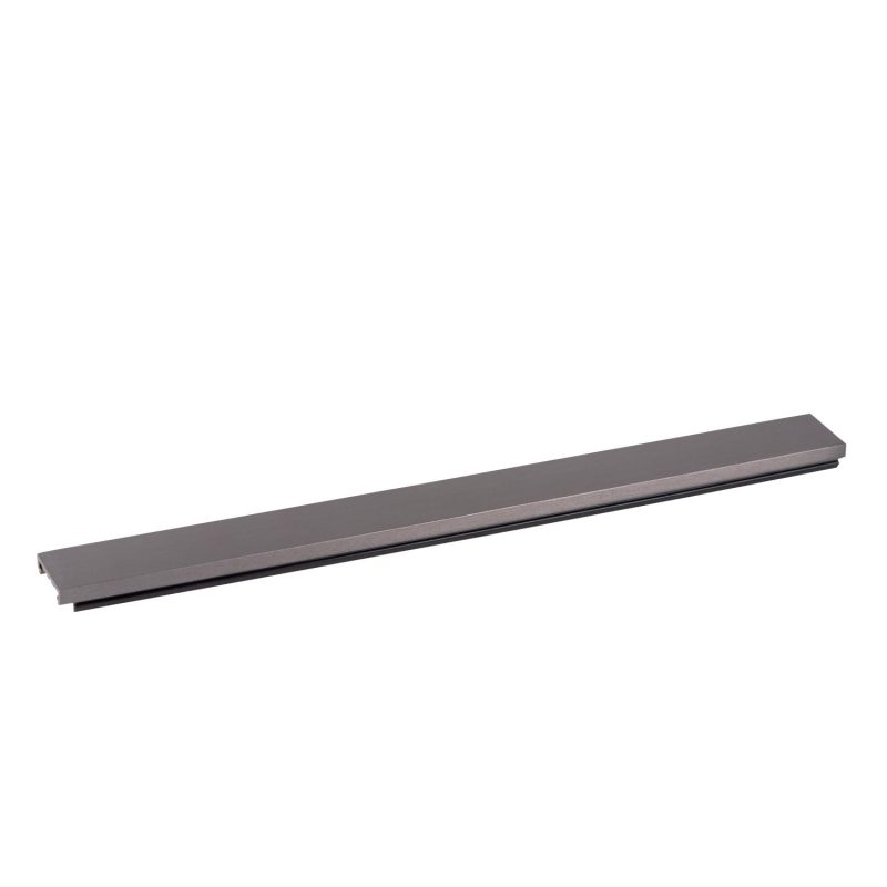 LUCIDE Premium LINIAL Afdekplaat/cover- 1-fase Railsysteem / Railverlichting - Smart - 48V Track - 10 CM - Mat Zwart Chroom