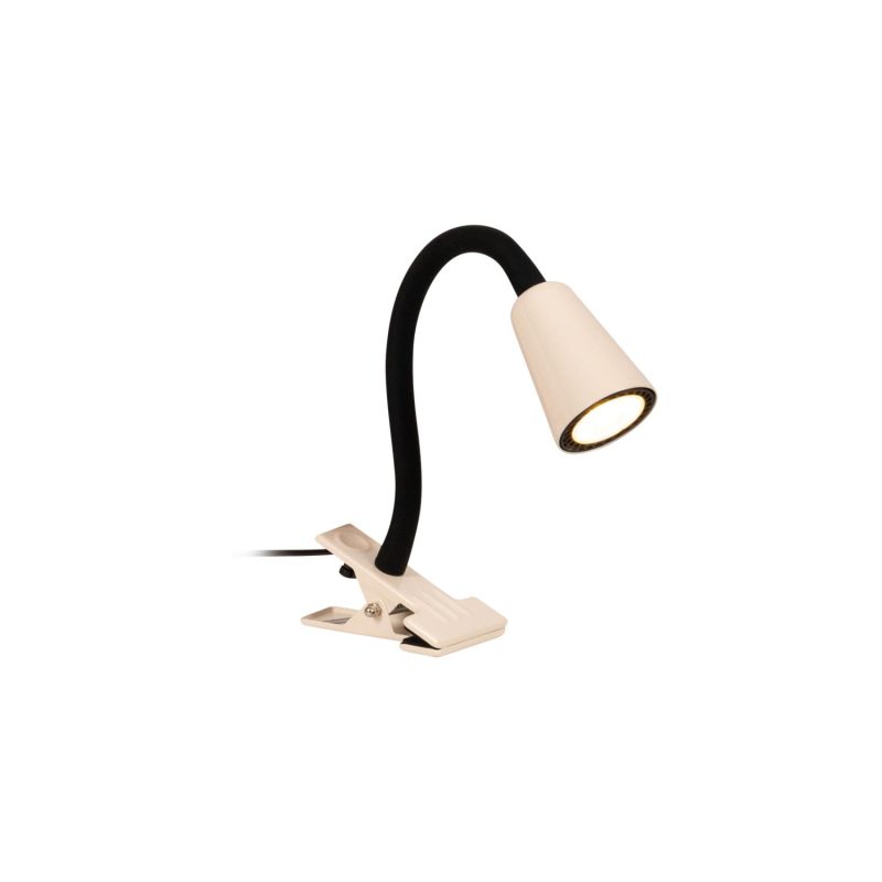 LUCIDE JASPER - Klemlamp - 1xGU10 (MR16) - Beige - Essential
