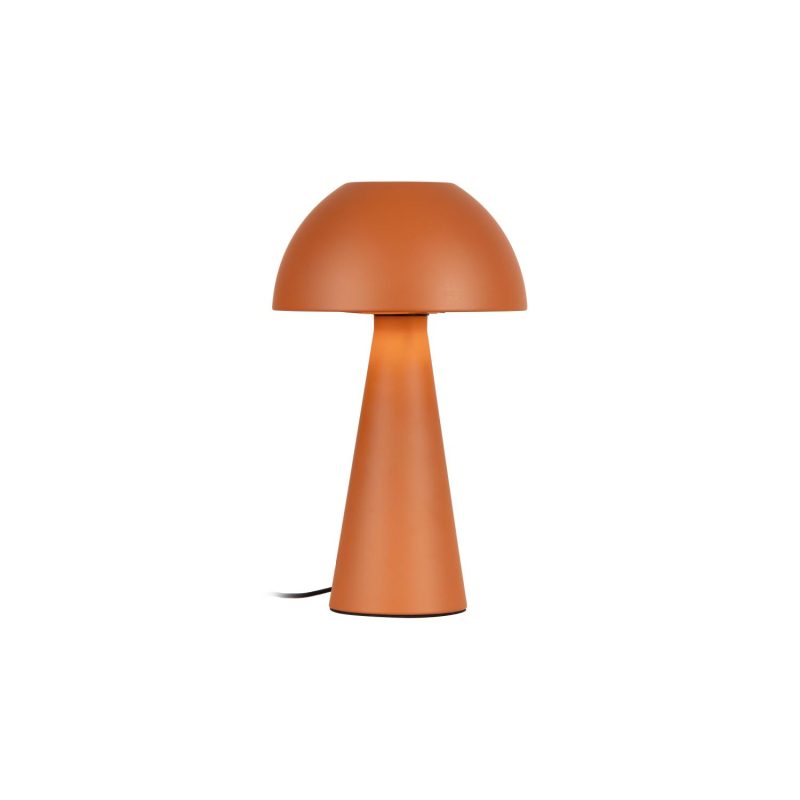 LUCIDE JORGO - Tafellamp - Ø 20 cm - 1xE27 - Terracotta - Essential