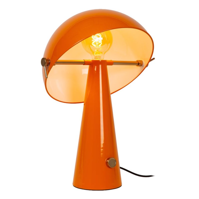 LUCIDE BARONE - Tafellamp - Ø 38 cm - 1xE27 - Oranje - Vibes