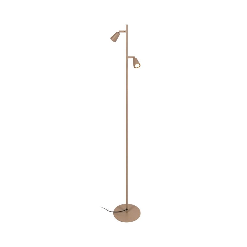 LUCIDE TIANA - Lampada da terra - 2xGU10 (MR16) - Taupe - Essential